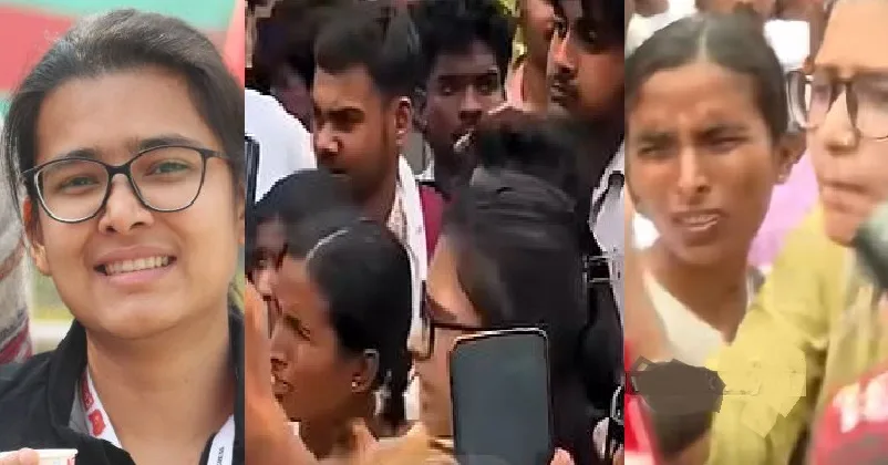 ജാര്ഖണ്ഡില് എത്തിയ ഇടത് വിദ്യാര്ത്ഥി നേതാവ് നേഹ ബോറയ്ക്കെതിരെ വിദ്യാര്ത്ഥികളുടെ വന് പ്രതിഷേധം ഇവിടെ രാഷ്ട്രീയം വേണ്ടെന്ന് വിദ്യാര്ത്ഥികള്