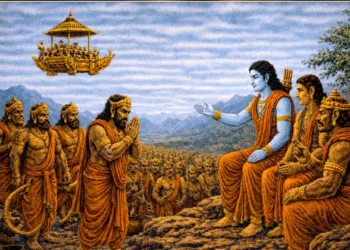 വിഭീഷണന്‍ രാമന്റെയടുക്കല്‍ ശരണം തേടുന്നു