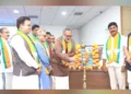 ബിജെപി മാരാര്‍ജി ഭവനില്‍ സംഘടിപ്പിച്ച പണ്ഡിറ്റ് ദീന്‍ദയാല്‍ ഉപാധ്യായ പ്രശിക്ഷണ്‍ മഹാഭിയാന്‍ സംസ്ഥാന അധ്യക്ഷന്‍ രാജീവ് ചന്ദ്രശേഖര്‍ ഉദ്ഘാടനം ചെയ്യുന്നു