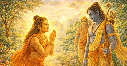 സ്വയംപ്രഭ ശ്രീരാമ സന്നിധിയില്