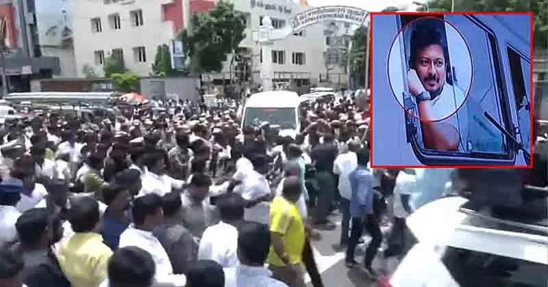 വിഡ്ഢികളുടെ കൂട്ടം, എന്തും നേരിടാൻ തയാർ; അറസ്റ്റ് കാവേരി വിഷയത്തിൽ ജനശ്രദ്ധ തിരിക്കാൻ, കോടതികൾ തീരുമാനിക്കട്ടെയെന്നും ഉദയനിധി സ്റ്റാലിൻ