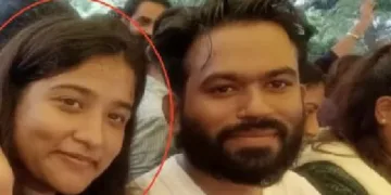 സിജെപി നേതാക്കളായ വൈഷ്ണവി ഗോറും അഭിജിത് ദീപ്കെയും