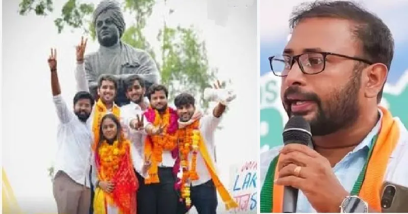 രാഹുല് ഗാന്ധിയുടെ ‘നുണയുടെ മുഴക്ക’ത്തിന് മേല് എബിവിപി വിജയക്കൊടി നാട്ടി; ഇന്ത ഇടത്തില് ജെന് സീ സേഫ് ആണെന്നും യുവരാജ് ഗോകുല്