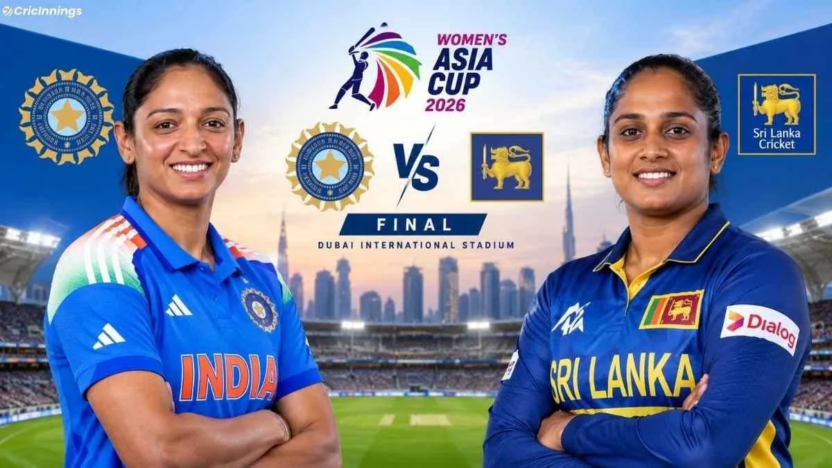 വനിതാ ഏഷ്യാകപ്പില് ഇന്ന് ഭാരതം-ശ്രീലങ്ക ഫൈനല്