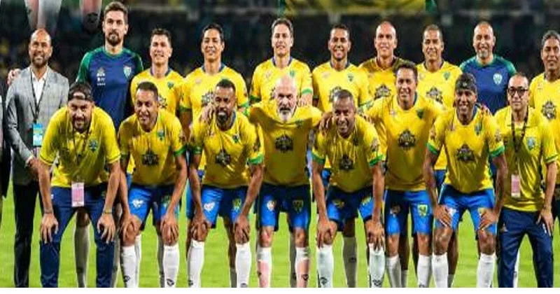 ഇന്ത്യ ആള് സ്റ്റാര്സിനെ പരാജയപ്പെടുത്തി ബ്രസീല് ലെജന്ഡ്സ്