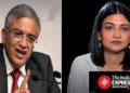 കേന്ദ്ര തെരഞ്ഞെടുപ്പ് മുഖ്യ കമ്മീഷണര്‍ ഗ്യാനേഷ് കുമാര്‍ (ഇടത്ത്) തെരഞ്ഞെടുപ്പ് കമ്മീഷന്‍ തകര‍്ന്നു എന്ന രീതിയില്‍ കെട്ടിച്ചമച്ച ലേഖനപരമ്പര തയ്യാറാക്കിയ ഇന്ത്യന്‍ എക്സ്പ്രസ് ലേഖിക റിതിക ചോപ്ര (വലത്ത്)