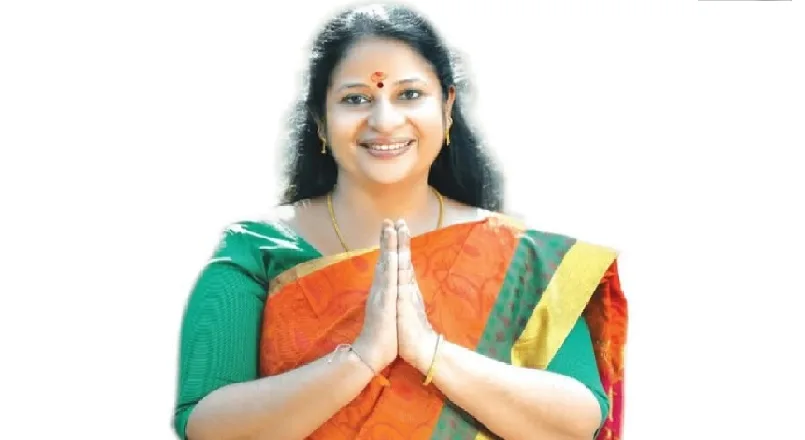 ബിജെപി വനിതാ നേതാവ് നിവേദിത സുബ്രഹ്മണ്യം ദേശീയ വനിതാ കമ്മീഷൻ അംഗം