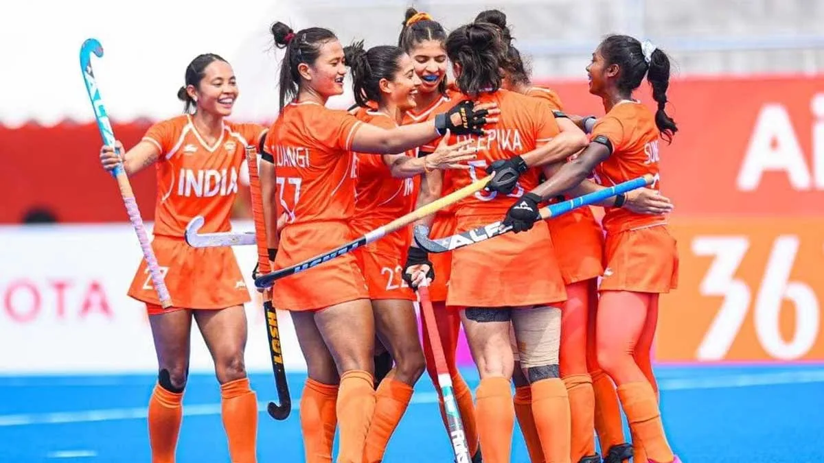 ഏഷ്യൻ ഗെയിംസ് ഹോക്കി: ഉസ്ബെക്കിസ്ഥാനെ 19-0 ന് തകർത്തെറിഞ്ഞ് ഭാരത വനിതാ ടീം