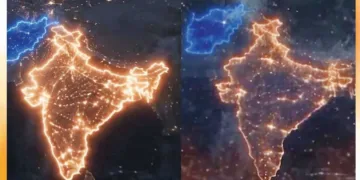 അഫ്ഗാനിസ്ഥാന്‍ ക്രിക്കറ്റ് ബോര്‍ഡ് പുറത്തിറക്കിയ
പ്രമോഷണല്‍ വീഡിയോയിലെ ഭാരതത്തിന്റെ ഭൂപടം