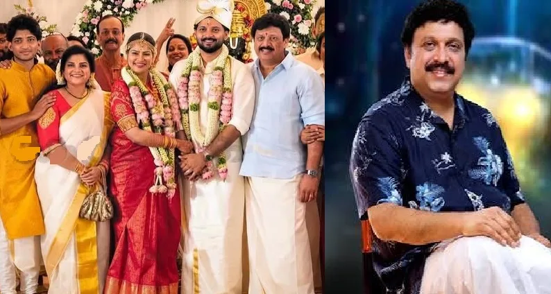 മകന്റെ വിവാഹം : വീണ്ടും യാമിനിയ്ക്കൊപ്പമെത്തി കെ.ബി ഗണേഷ് കുമാർ