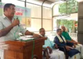 ആലുവ അദ്വൈതാശ്രമത്തിൽ നടന്ന ഭാരതീയ കിസാൻ സംഘ് സം സ്ഥാനനേതൃയോഗം ദേശീയ സമിതി അംഗം ഈ. നാരായണൻകുട്ടി ഉദ്ഘാടനം ചെയ്യുന്നു.