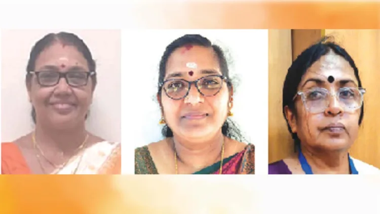 ബിന്ദുമോഹന്, ദീപ ഉണ്ണികൃഷ്ണന്, ജമുന കൃഷ്ണകുമാര്