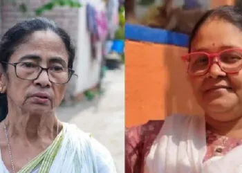 മമതയ്ക്ക് വന്‍തിരിച്ചടി നല്‍കി നന്ദിഗ്രാം നിയമസഭാ മണ്ഡലത്തിലേക്കുള്ള ഉപതെര‍ഞ്ഞെടുപ്പില്‍ നിന്നും പിന്‍മാറിയ സഞ്ചിത പ്രധാന്‍ ദെ (വലത്ത്)
