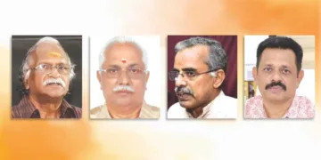 ശ്രീകുമാരന് തമ്പി, പി. രാമചന്ദ്രന്, ഇ.എന്. നന്ദകുമാര്, സുരേഷ്.പി. നായര്
