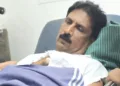 യൂത്ത് കോണ്‍ഗ്രസ് ആക്രമണത്തില്‍ പരിക്കേറ്റ ബിജെപി സൗത്ത് ജില്ലാ പ്രസിഡന്റ് മുക്കംപാലമൂട് ബിജു ആശുപത്രിയില്‍