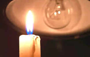 Blackout, electricity off, energy crisis or power outage, concept image.