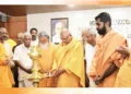 മഹാകവി കുമാരനാശാന്‍ ദേഹവിയോഗ ശതാബ്ദിസമാപന സമ്മേളനം ശ്രീനാരായണ ധര്‍മ്മസംഘം ട്രസ്റ്റ് പ്രസിഡന്റ്് സച്ചിദാനന്ദ സ്വാമി ഉദ്ഘാടനം ചെയ്യുന്നു