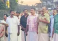 സദാനന്ദപുരം അവധൂത ആശ്രമജിലെ ആക്രമണം നടത്തിയതിൽ പ്രതിഷേധിച്ച് ഹിന്ദു സംഘടനകളുടെ നേതൃത്വൽ നടത്തിയ നാമജപഘോഷയാത്ര