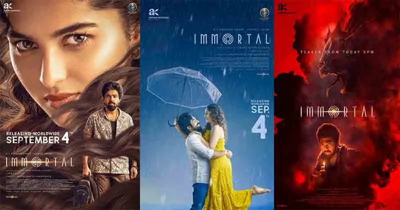 ഇമ്മോർട്ടലാ’കാൻ ‘ കയാദു ലോഹർ- ജിവിപി കൂട്ട്ക്കെട്ട്; ചിത്രം സെപ്തംബർ 04ന് തീയേറ്ററുകളിലേക്ക്