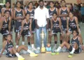 സില്‍വര്‍ ഹില്‍സ് ട്രോഫി വനിതാ വിഭാഗത്തില്‍ ജേതാക്കളായ കോഴിക്കോട് ടീം ട്രോഫിയുമായി
