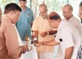 തപസ്യ കലാസാഹിത്യ വേദി സംഘടിപ്പിച്ച ചെറുശ്ശേരി സ്മൃതിസദസ്സ് പദ്മശ്രീ എസ്.ആര്‍.ഡി. പ്രസാദ് ഉദ്ഘാടനം ചെയ്യുന്നു