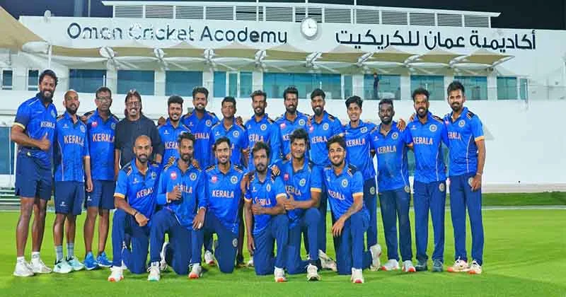 ഒമാൻ ഇൻവിറ്റേഷൻ ടൂർണ്ണമെന്റിൽ മുംബൈയ്ക്കെതിരെ തകർപ്പൻ വിജയവുമായി കേരളം