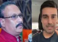 കുല്‍ദീപ് ഷെഖാവത്ത് (ഇടത്ത്) യൂട്യൂബര്‍ ധ്രുവ് റാഠി (വലത്ത്)