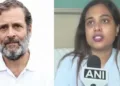 രാഹുല്‍ ഗാന്ധി തള്ളിത്താഴെയിട്ടതിനെ തുടര്‍ന്ന് ചികിത്സയില്‍ കഴിയുന്ന മൂന്ന് മാസം ഗര്‍ഭിണി കൂടിയായ വണ്‍ ഇന്ത്യ ജേണലിസ്റ്റ് പരാശര്‍ ( വലത്ത്)