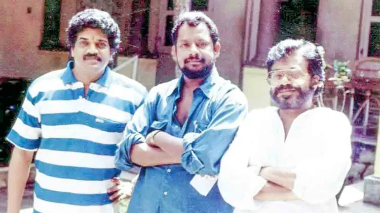 എം.ജി. ശ്രീകുമാര്, ഗിരീഷ് പുത്തന്ചേരി, എം.ജി. രാധാകൃഷ്ണന്