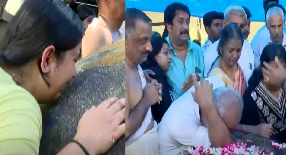 ‘പൊന്നു മോനേ .. എങ്ങനെ കൊണ്ടു നടന്നതാണിവനെ ‘ …; പല്ലാട്ട് ബ്രഹ്മദത്തന്റെ ജഡത്തിനരികിൽ പൊട്ടിക്കരഞ്ഞ് നാടും , നാട്ടാരും