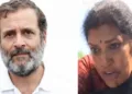ആന്ധ്രയില്‍ നിന്നുള്ള ബിജെപി ലോക്സഭാ എംപി പുരന്ദേശ്വരി(വലത്ത്)