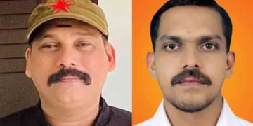 പ്രതി ബിജുവും കൊല്ലപ്പെട്ട വിനയനും